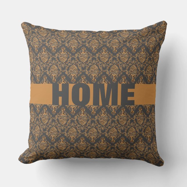 Cojín Decorativo Damasco barroco - Pillow (Anverso)