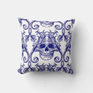 Cojín Decorativo damasco bohemio, adorno sin costura.