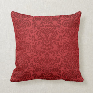Cojín Decorativo Damasco del rojo de Superbe