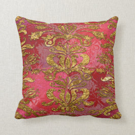 Cojín Decorativo Damasco elegante del Victorian de Roxanpheaz