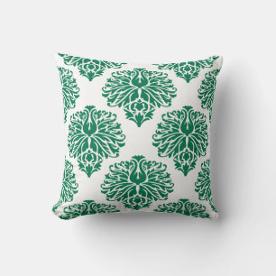 Cojín Decorativo Damasco Emerald Elegant