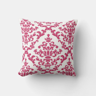Cojín Decorativo Damasco rosa #6 en VictoriaShaylee