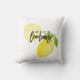 Cojín Decorativo Dame todos los limones
