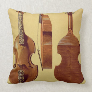 Cojín Decorativo d'Amore de la viola, siglo XVIII, de 'Instrum