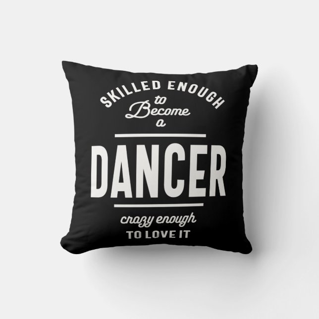 Cojín Decorativo Dancer Work Job Title Gift (Anverso)