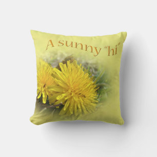 Cojín Decorativo Dandelions - Un hola soleado