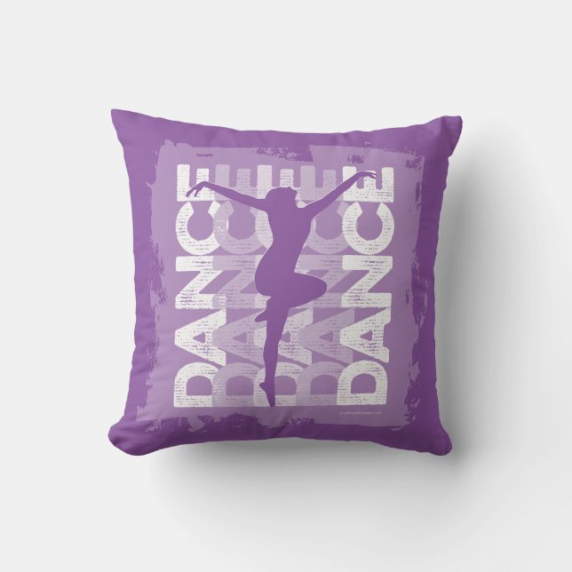 Cojín Decorativo Danse y Lettres (danza) (Anverso)