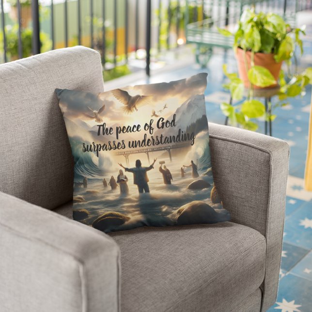 Cojín Decorativo Danza de la serenidad de Aqua (Subido por el creador)