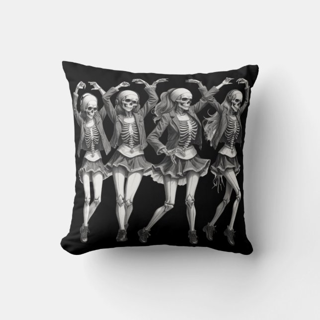 Cojín Decorativo Danza de Mujeres Muertas (Anverso)