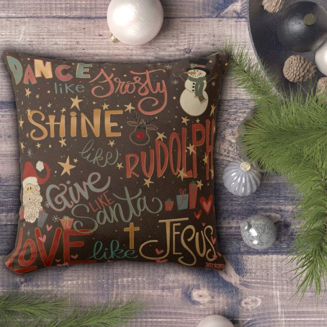 Cojín Decorativo Danza divertida como la escarcha de la inespiritua (Subido por el creador)