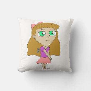 Cojín Decorativo dar cuerda a chibi