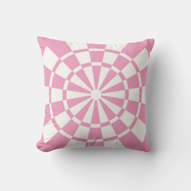 Cojín Decorativo Dardo rosa (Anverso)