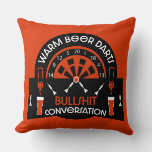 Cojín Decorativo Dardos de pub clásicos