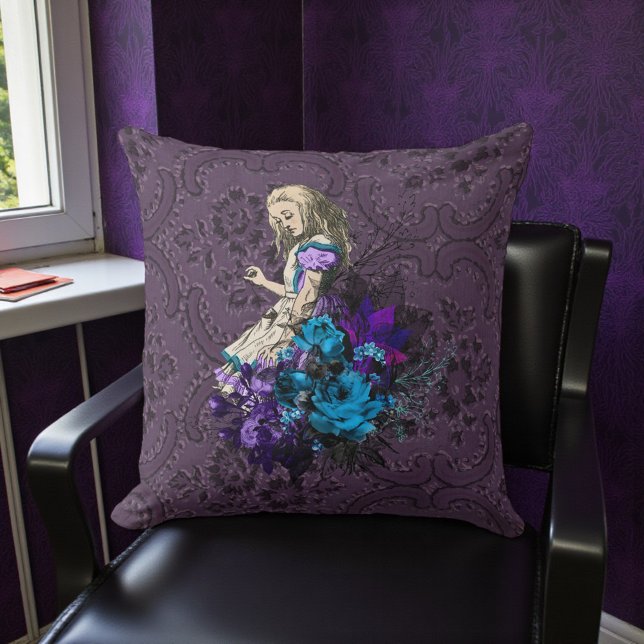 Cojín Decorativo Dark Alice Rustic Deep Purple (Subido por el creador)