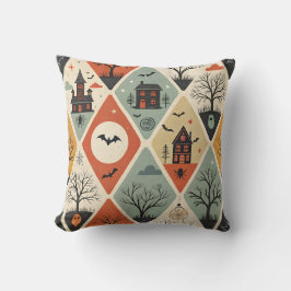 Cojín Decorativo Dark ghost pattern