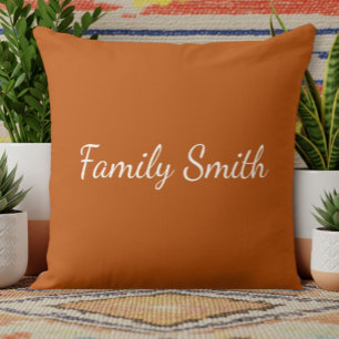 Cojín Decorativo Dark Orange Decorative Pillow - Simple 