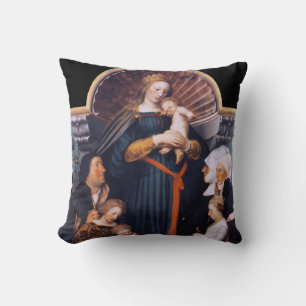 Cojín Decorativo Darmstadt Madonna, Holbein, el joven