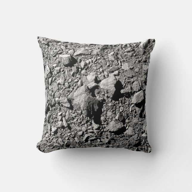 Cojín Decorativo DART Dimorfo Asteroide Moonlet Surface (Anverso)