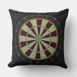 Cojín Decorativo Dartboard Bullseye Lover