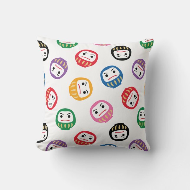 Cojín Decorativo Daruma (Anverso)