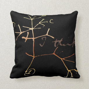 Cojín Decorativo Darwin, pienso el árbol en vida