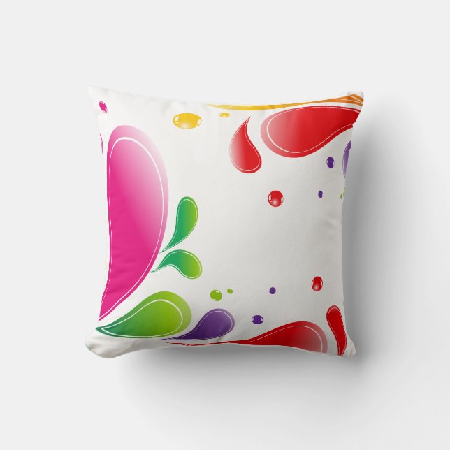 Cojín decorativo de 16" x 16" (Anverso)