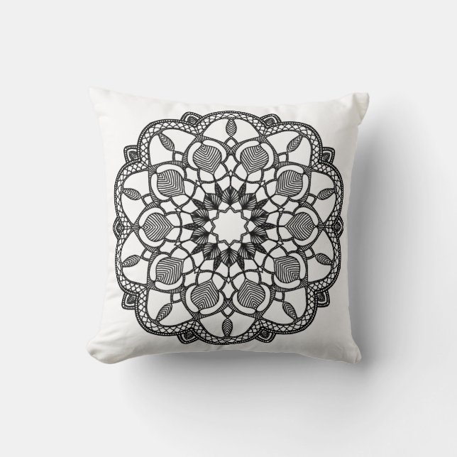 Cojín decorativo de 16" x 16" (Anverso)