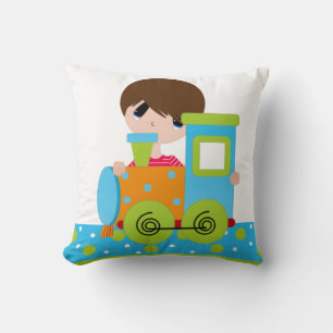 Cojín decorativo de 16" x 16" para niños y poliést