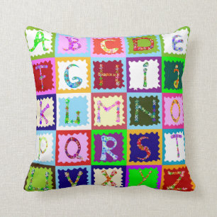 Cojín decorativo de ABC