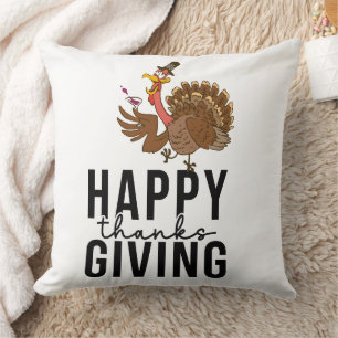 Cojín decorativo de Acción de Gracias de Turquía