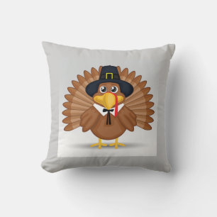 Cojín decorativo de Acción de Gracias/Turquía