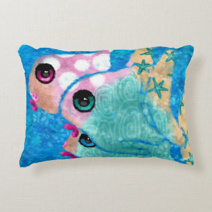 Cojín decorativo de Acento de Pescado caprichoso