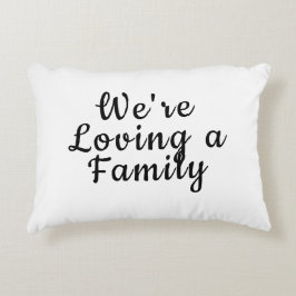 Cojín decorativo de Acentos Familiares Agradecidos