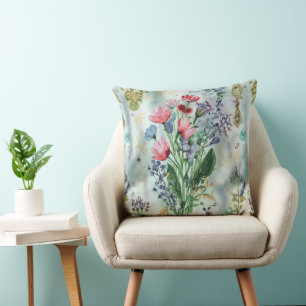 Cojín decorativo de acuarela Boho - Bohemian de en
