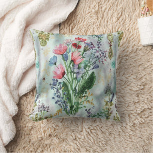 Cojín decorativo de acuarela Boho - Bohemian de en