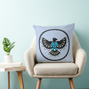 Cojín decorativo de águila nativa
