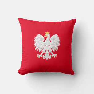 Cojín decorativo de águila polaca