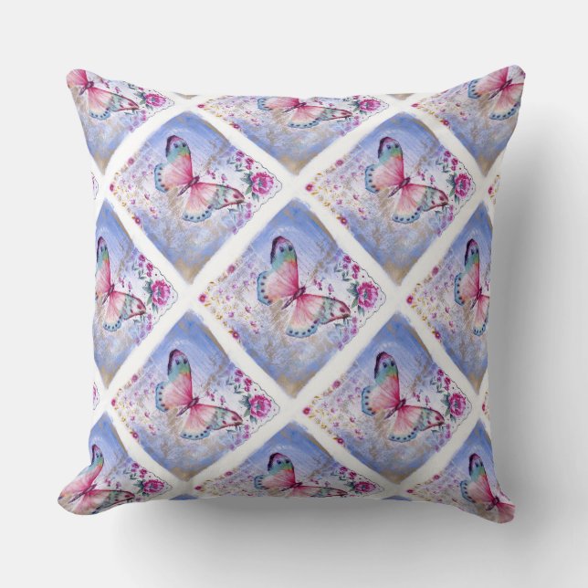 Cojín decorativo de algodón de grado A 20x20/marip (Anverso)