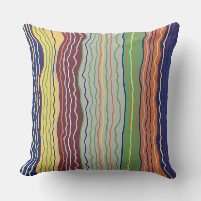 Cojín decorativo de algodón moderno 3 20 x 20 (Anverso)