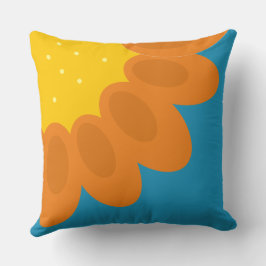 Cojín decorativo de alimentación de flor