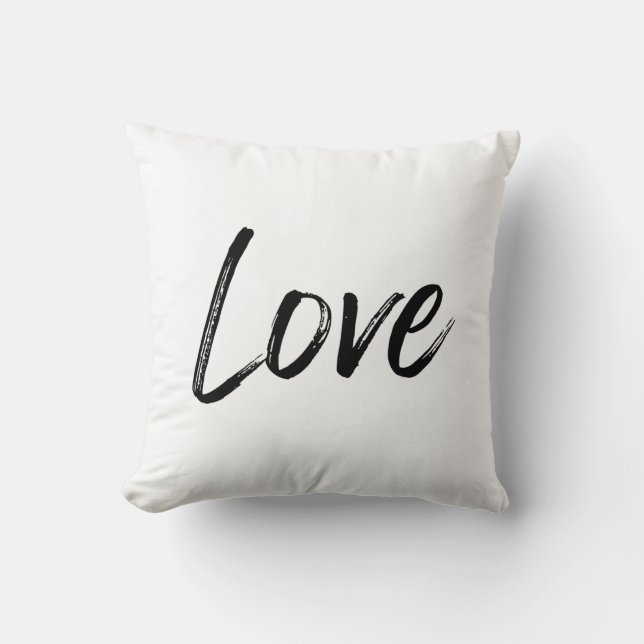 Cojín decorativo de amor (Anverso)