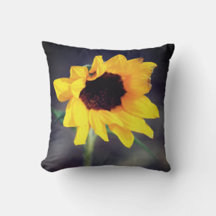 Cojín decorativo de amor de girasol