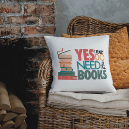 Cojín decorativo de amor para libros y lectura