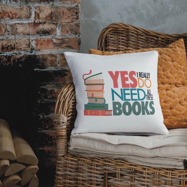 Cojín decorativo de amor para libros y lectura (Subido por el creador)