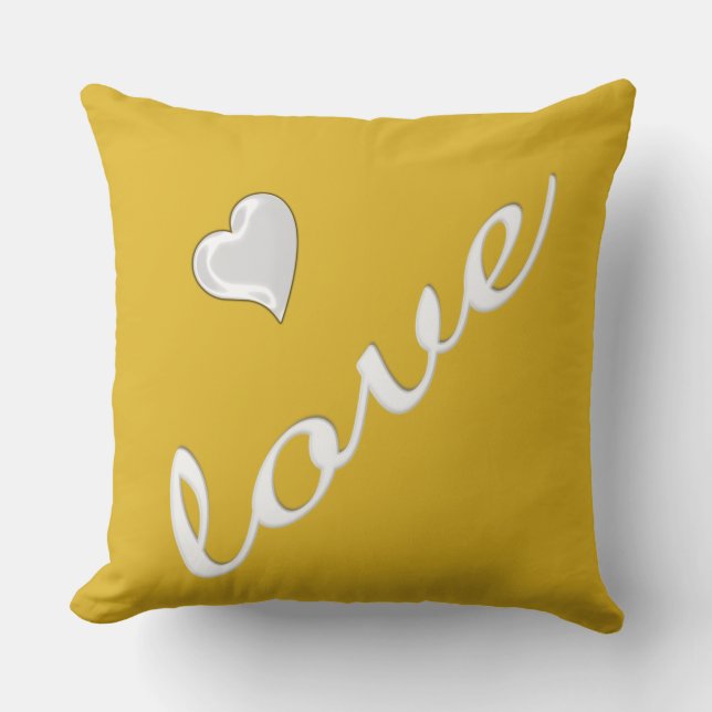 Cojín decorativo de amor VI (Anverso)