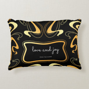 Cojín decorativo de amor y alegría