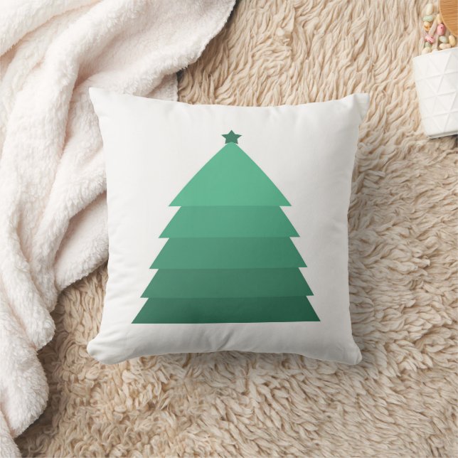 Cojín decorativo de árbol de Navidad (Manta)