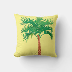 Cojín decorativo de árbol de palmas