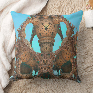 Cojín decorativo de arquitectura abstracta