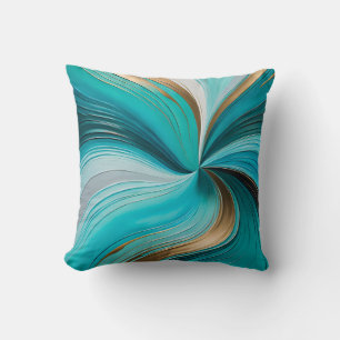 Cojín decorativo de Art Square con pintura al óleo